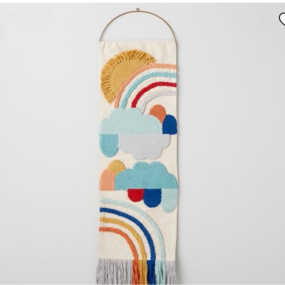 Pottery Barn Multicolor Rainbow Tapestry - Picture 1 of 3